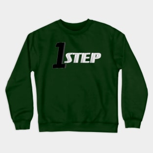 WCCL John GINNELLY 1 step (at a time) Crewneck Sweatshirt